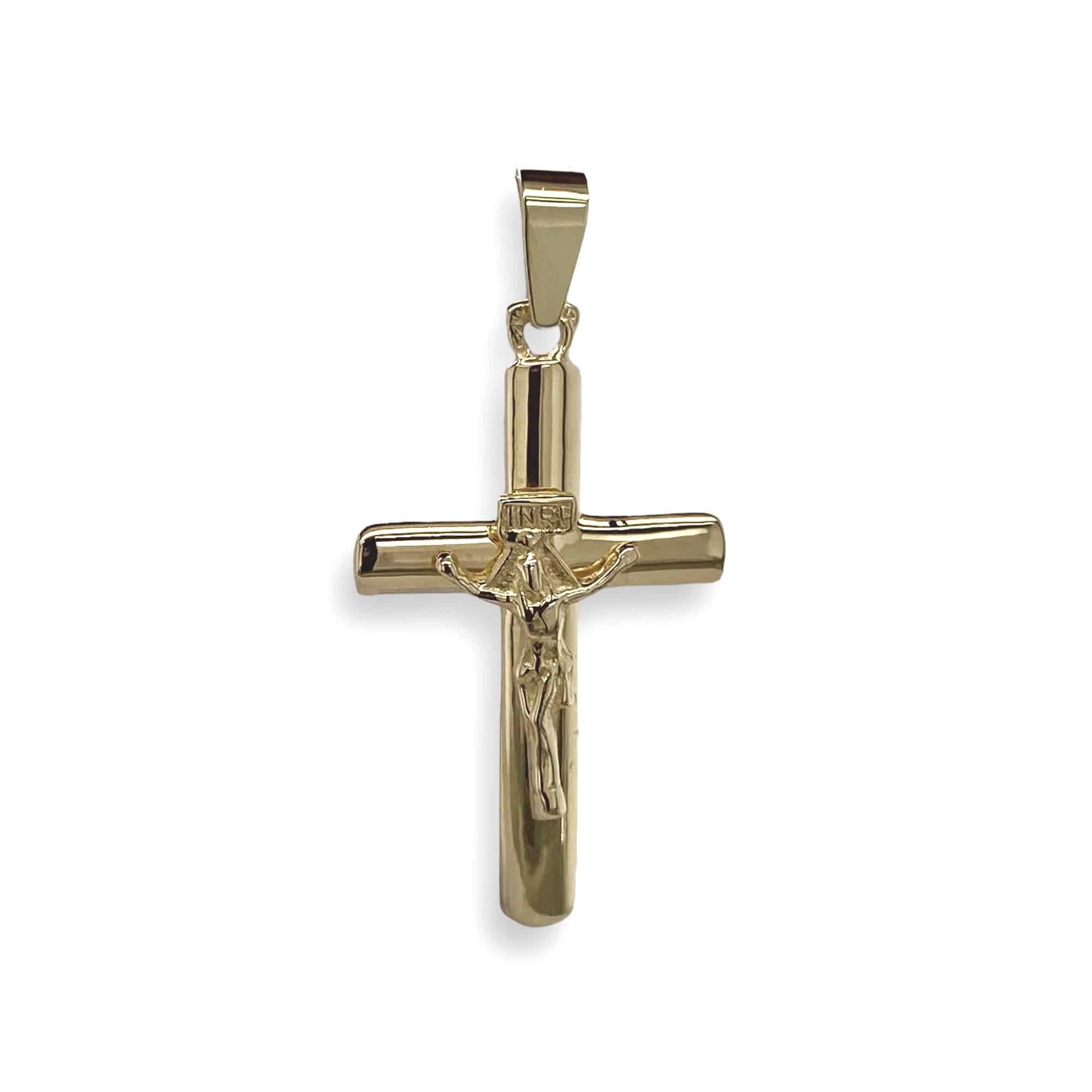 Kreuz mit Korpus 15729 585 Gelbgold | Anhänger Silvia Juwelier Brandstetter