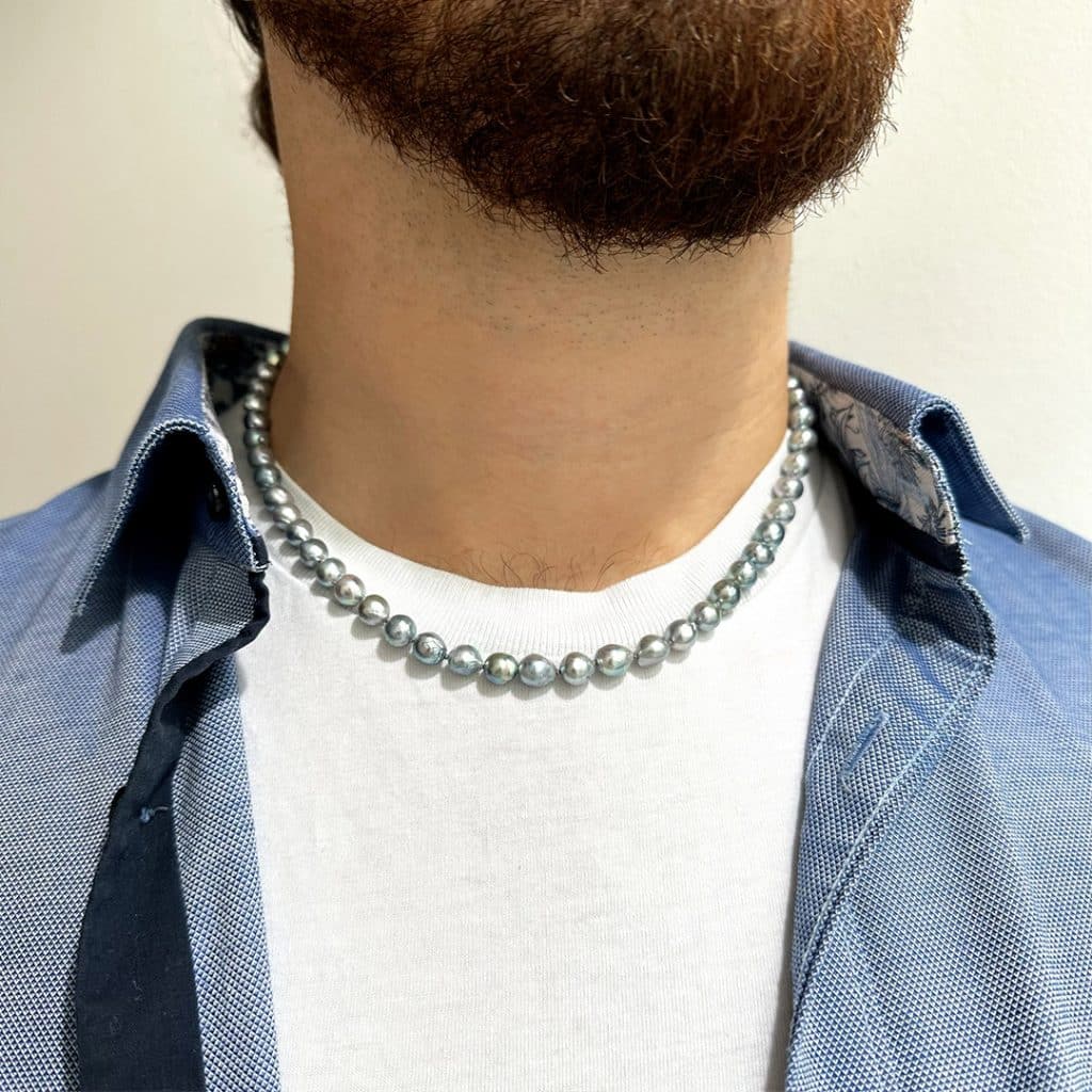 Perlenketten für Männer Juwelier Brandstetter Wien